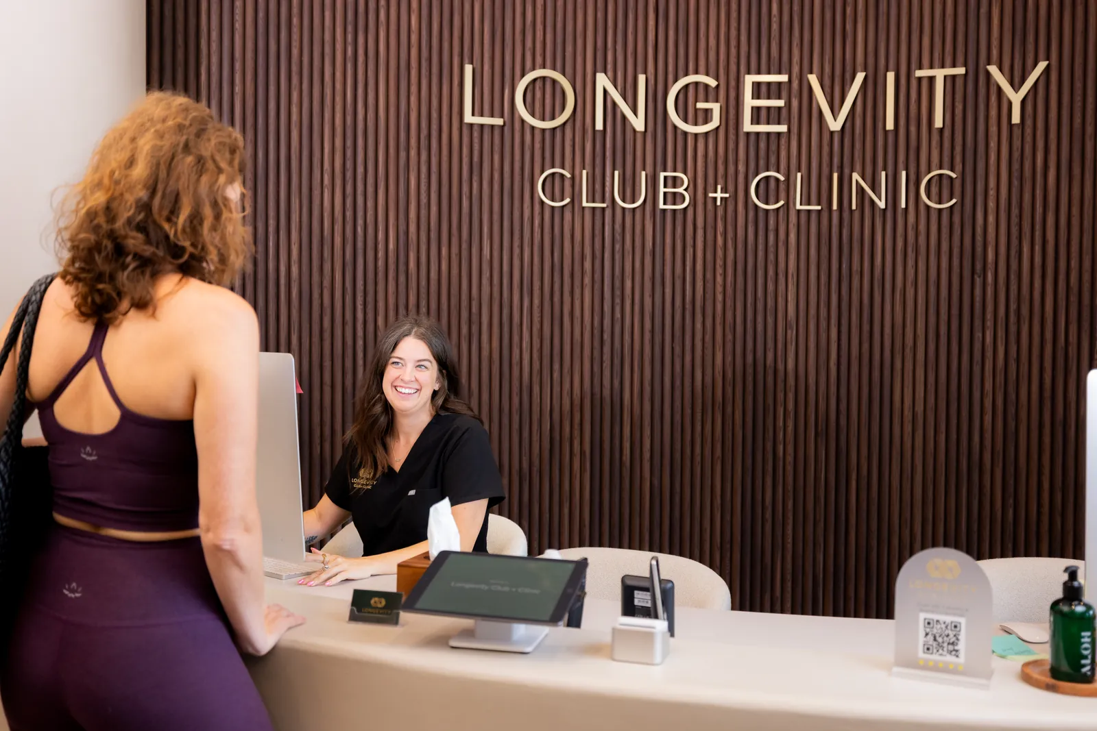 Check-in at The Longevity Club + Clinic in Franklin, TN