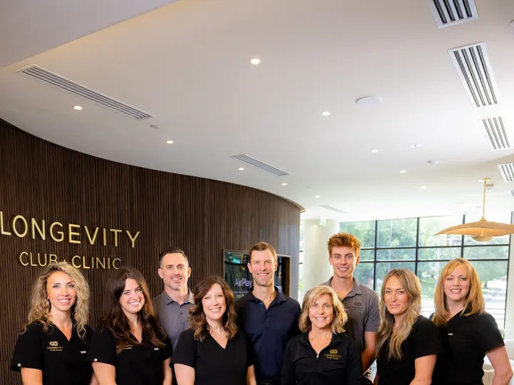 The team at The Longevity Club + Clinic in Franklin