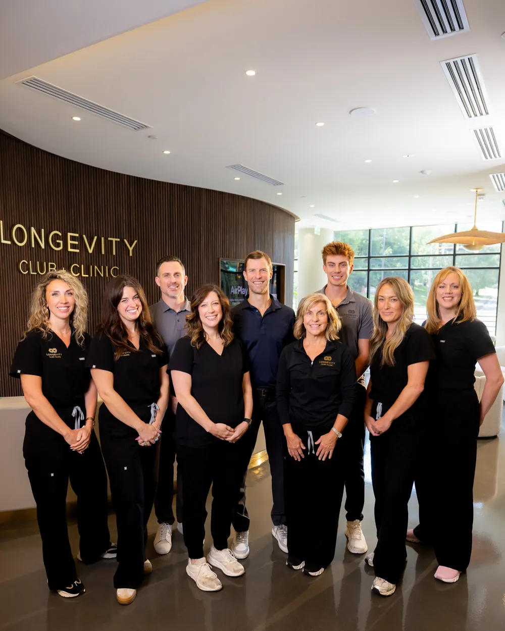 The clinical team at The Longevity Club + Clinic in Franklin, Tennessee
