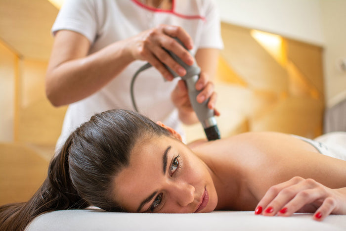 Shockwave therapy at Longevity Club + Clinic